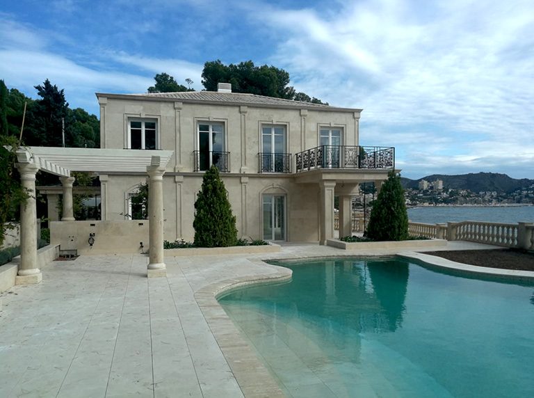 Piscina travertino